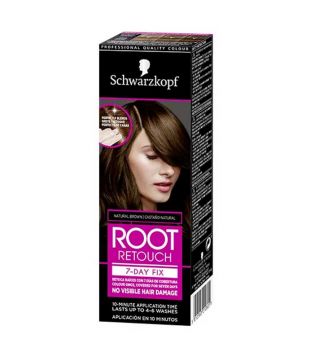 Schwarzkopf - Ritocco semipermanente alla radice Root Retouch 7-Day Fix - Marrone naturale