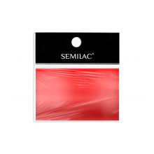 Semilac - Transfer foil per nail art - 04: Red foil