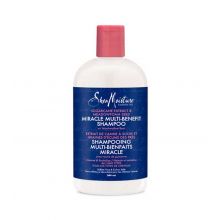 Shea Moisture - Shampoo Miracle Multi-Benefict - Schiuma di canna da zucchero e prato