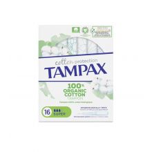 Tampax - Super tamponi Cotton Protection - 16 unità
