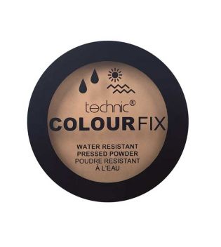 Technic Cosmetics - Cipria compatta Colour Fix Water Resistant - Hazelnut