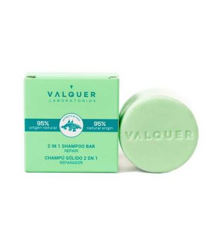 Valquer - Shampoo e balsamo solido 2 in 1 - Riparatore