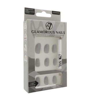 W7 - Unghie finte Glamorous Nails - Clean Slate