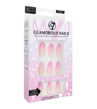 W7 - Unghie finte Glamorous Nails - Over The Moon