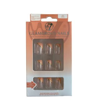W7 - Unghie finte Glamorous Nails - Tan Lines