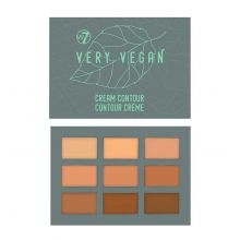 W7 - *Very Vegan* - Palette Contorno Crema