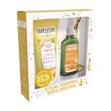 Weleda - Confezione Olio di Olivello Spinoso 100 ml + Gel Doccia Doccia Energy 200ml