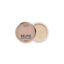 Wibo - Evidenziatore in polvere Selfie Loose Shimmer - Sunny Gold
