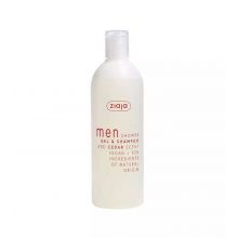 Ziaja - Gel doccia e shampoo 2 in 1 per uomo 400 ml - Red cedar